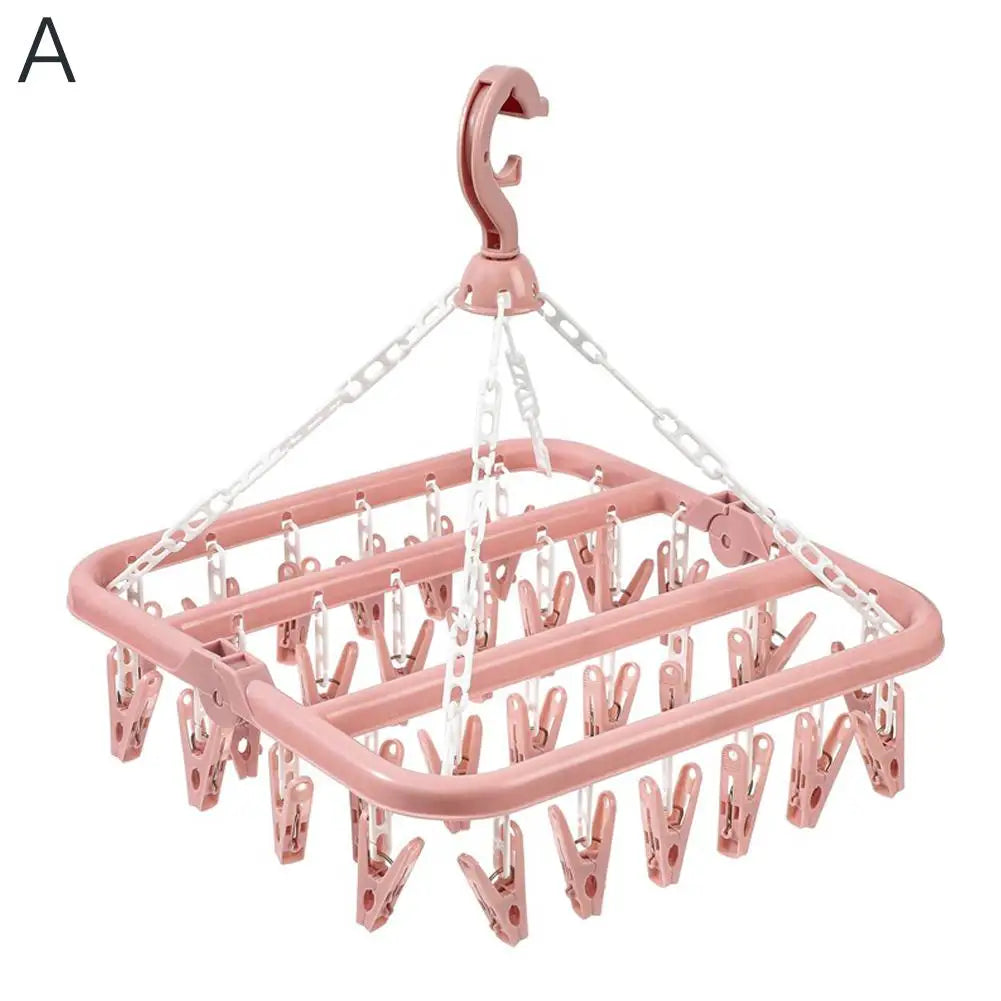 sechoir cintre rose