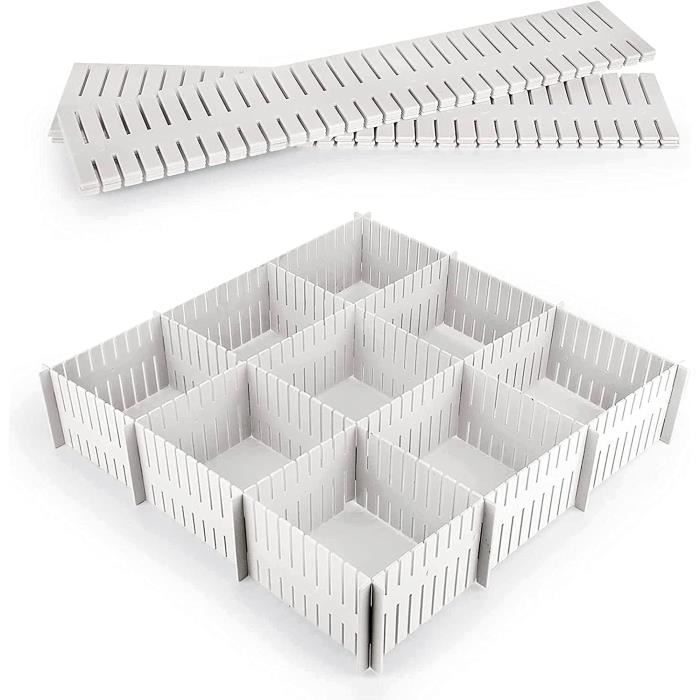 Séparateur de Tiroir - AdjustableDivider™ - Blanc