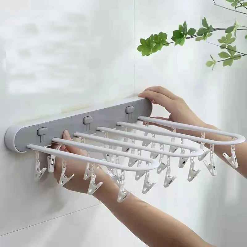sechoir a linge fixer au mur