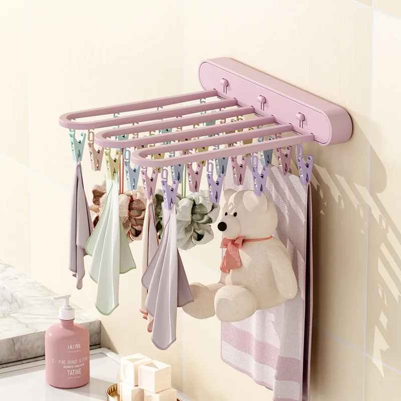 sechoir a linge rose